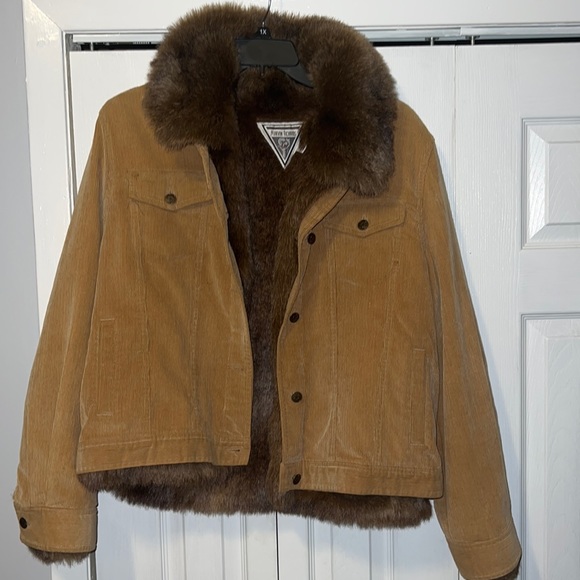 Vintage Marvin Richard’s Faux Fur Shacket - Picture 1 of 10